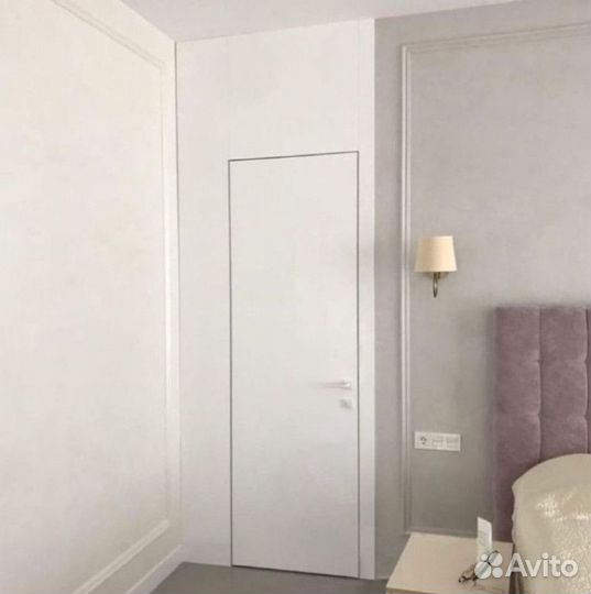 Дверь скрытая под отделку