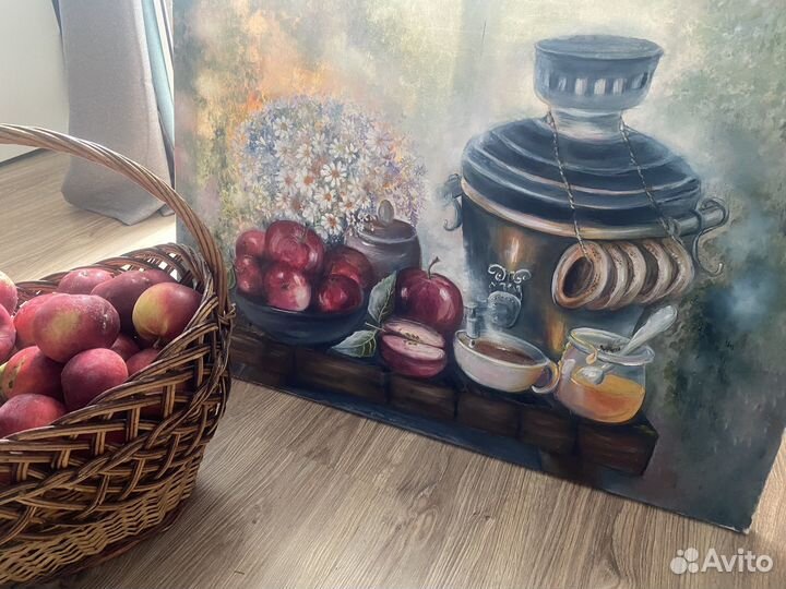 Картина маслом на холсте натюрморт