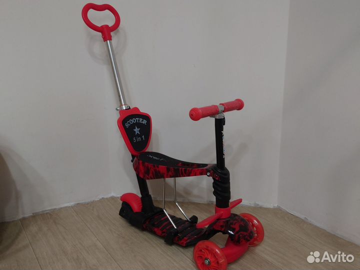 Самокат беговел детский