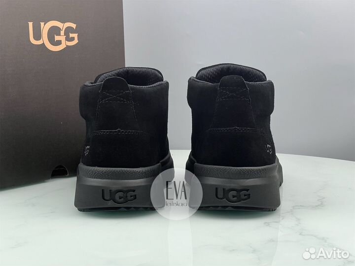 Мужские ботинки Ugg Mens Burleigh Chukka Black