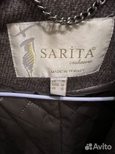 Пальто женское демисезонное шерсть кашемир