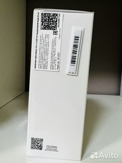 Туалетная вода женская moschino toy 2, 50 ml