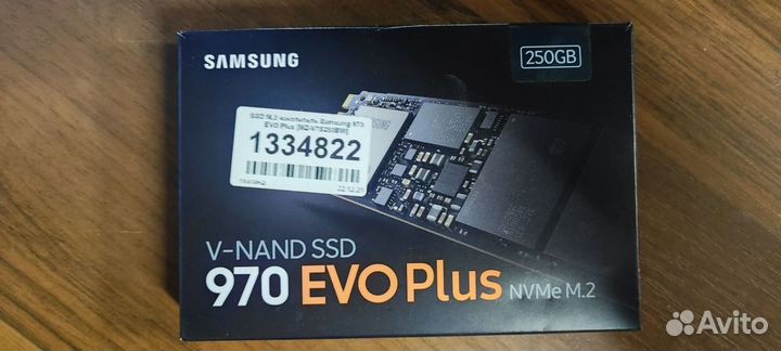 SSD Samsung 970 evo plus 250 Gb