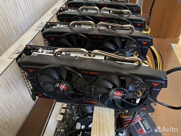 Видеокарта radeon rx 580 8 гб