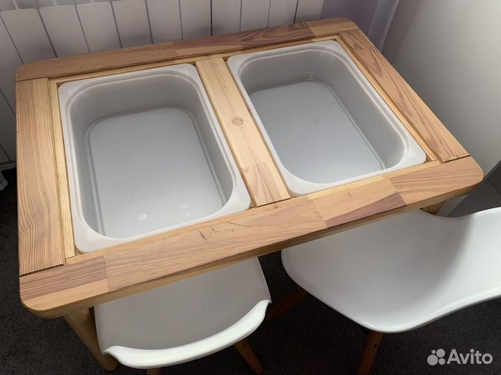 Детский столик и стульчики IKEA