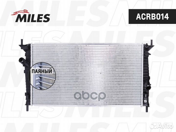 Радиатор ford focus 1.4-2.0/2.0TD 04- паяный ac