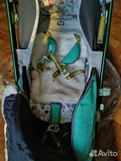 Санки коляска ника 7 2