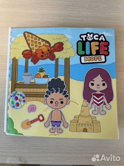 Игры на липучках Тока Бока Море