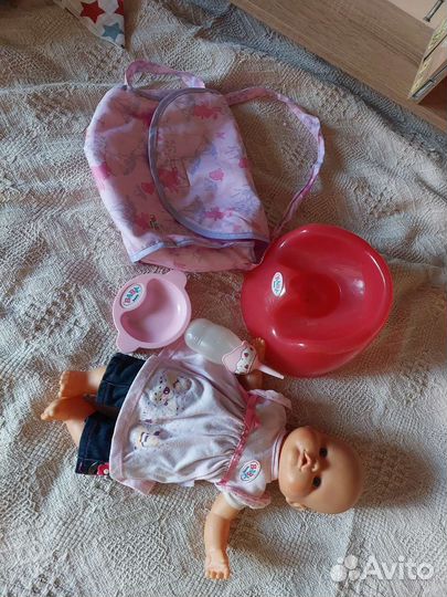 Коляска baby born + кукла baby born