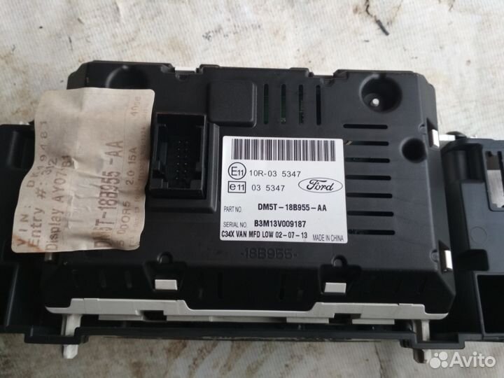 Ford Focus 3 дисплей