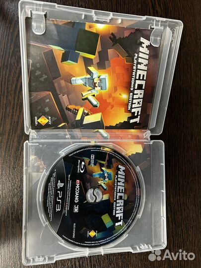 Minecraft ps3 диск
