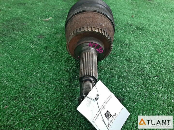 Привод передний левый nissan X-trail