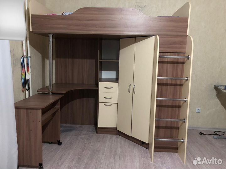 Кровать чердак