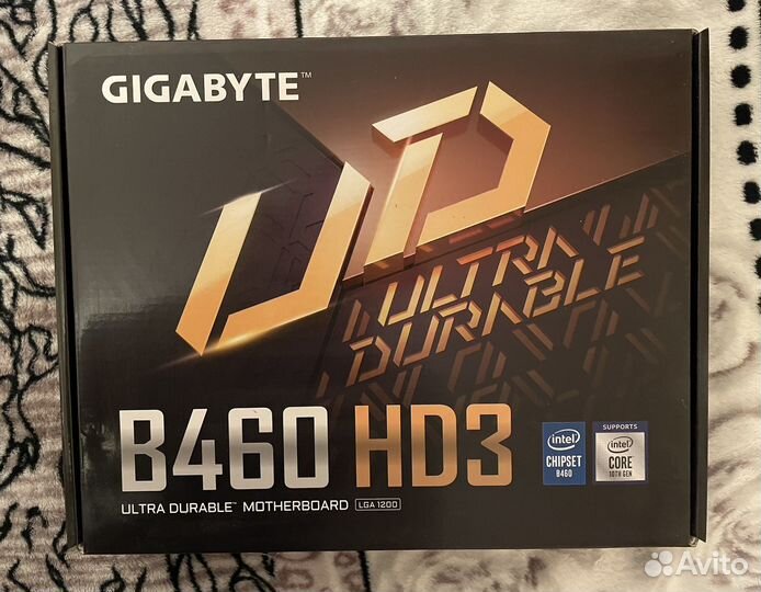 Материнская плата gigabyte B460 HD3
