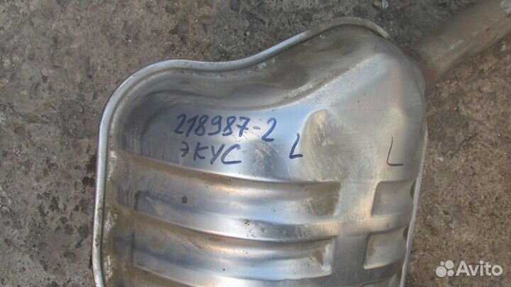 Глушитель левый 3.8 (Hyundai Equus)