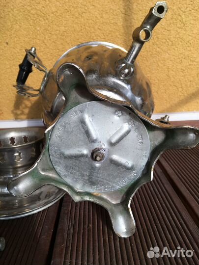 Самовар Тула Желудь электрический СССР винтаж
