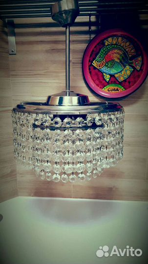 Хрустальные люстра и бра СССР