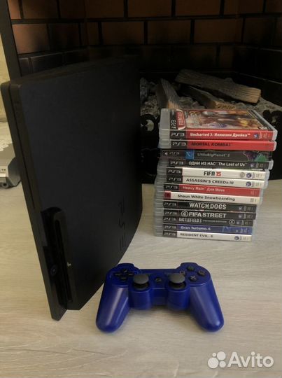 Sony Playstation 3 Slim (прошитая)