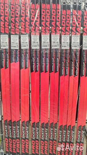 Беговые гоночные коньковые лыжи брадос аир карбон