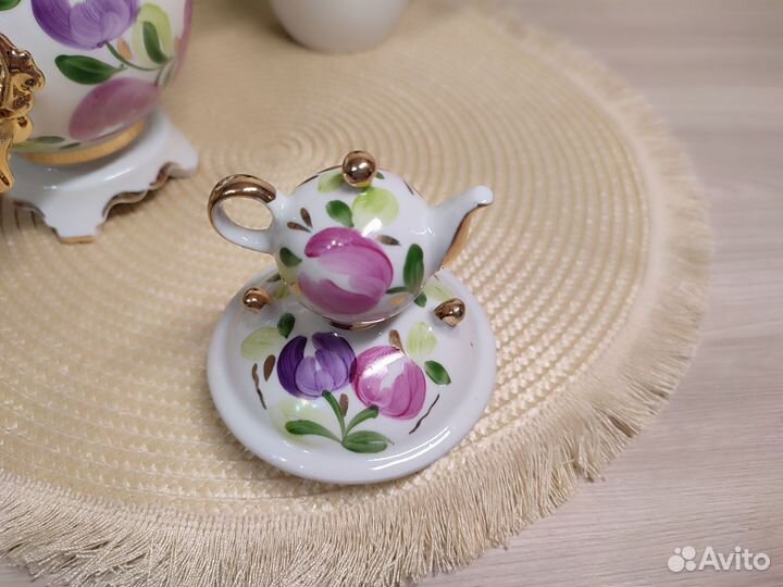 Сахарница-самовар Сысертского завода СССР