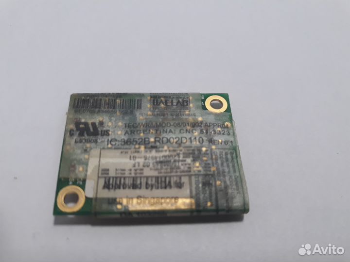 Модем ноутбука, нетбука модель ic3652b-rd02d110