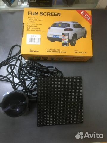 Автомобильная светодиодная RGB панель