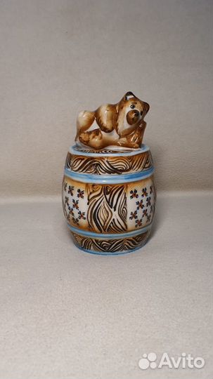 Фарфоровый бочонок