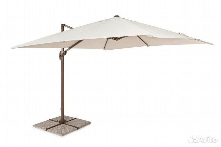 Bizzotto, Италия Зонт Сицилия 3х3м, слоновая кость