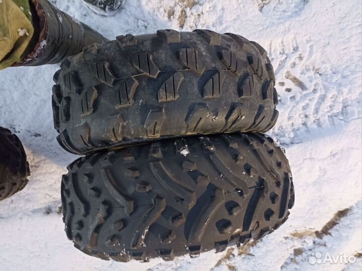 Продаётся комплект шин для квадроцикла