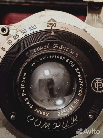 Фотоаппарат антикварный старинный