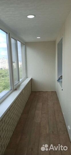 Внутренняя отделка балконов и лоджий, утепление