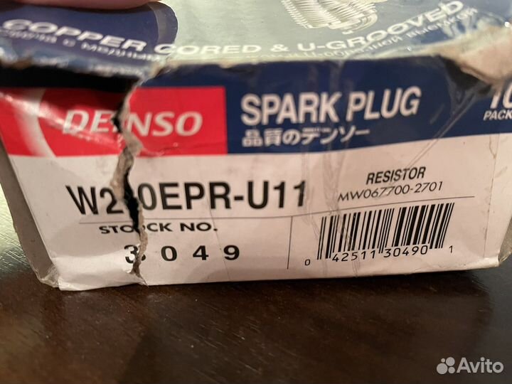 Свечи зажигания денсо