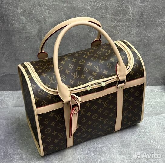 Переноска для собак louis vuitton