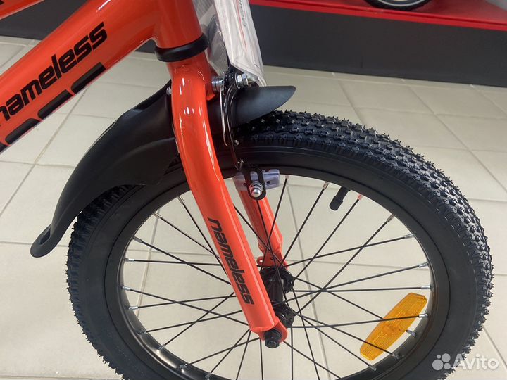 Велосипед 14 Nameless Sport красно-черный
