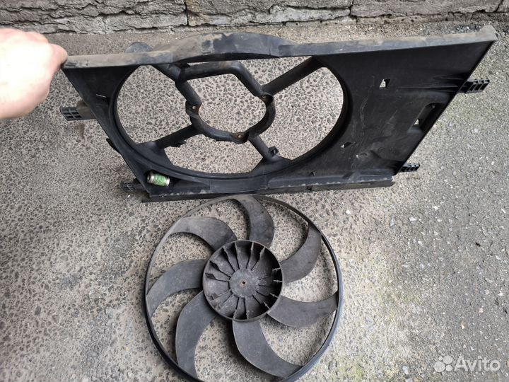 Вентилятор охлаждения Opel Corsa d