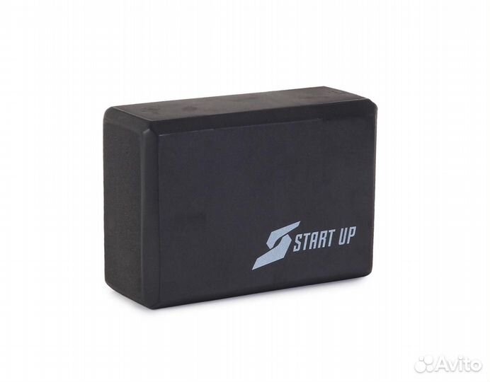 Блок для йоги Start Up EG01 22 x 15 x 7,6 см, черн