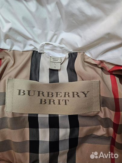 Burberry куртка женская зимняя