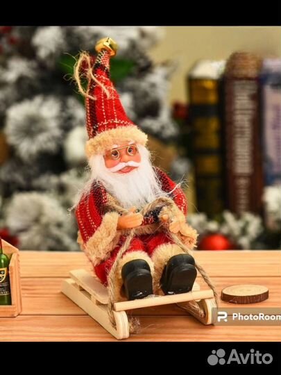 Новогодняя игрушка Санта