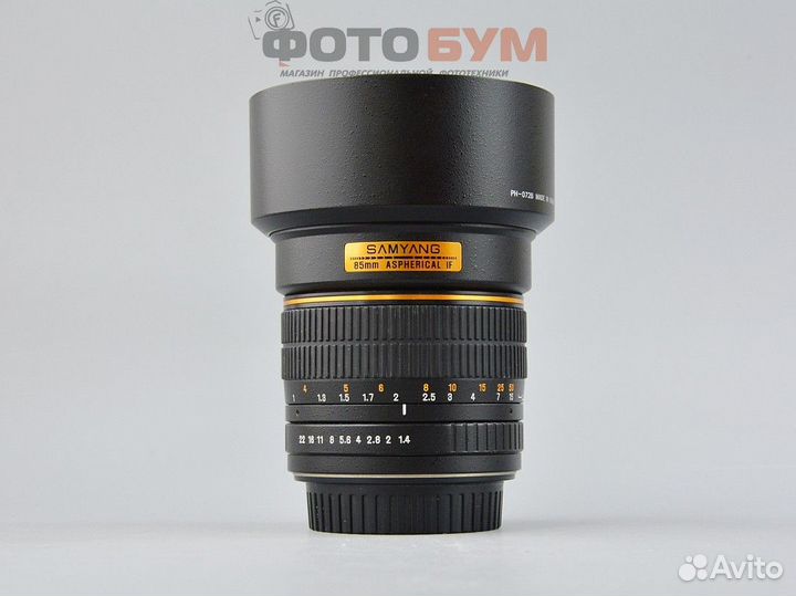 Объектив Samyang 85mm f1.4 (для Canon)