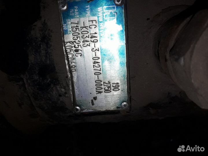 Гидравлический цилиндр hyva