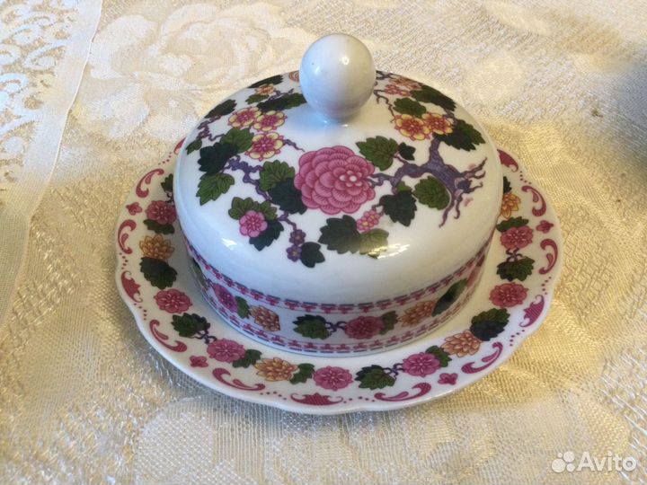 Рубиновое стекло ссср, кахла райские птицы винтаж