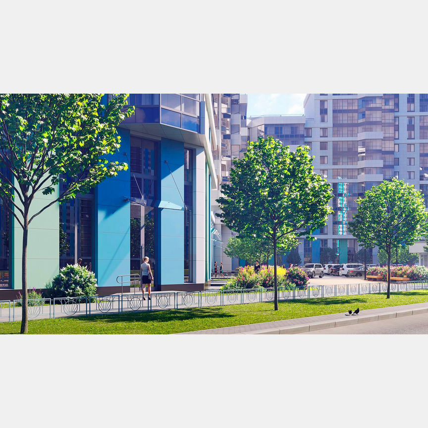 2-к. квартира, 57 м², 2/20 эт.