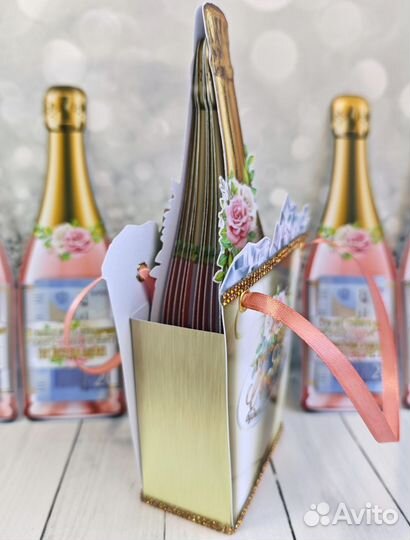 Набор свадебных подарочных карточек под купюры