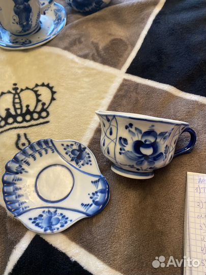 Посуда гжель