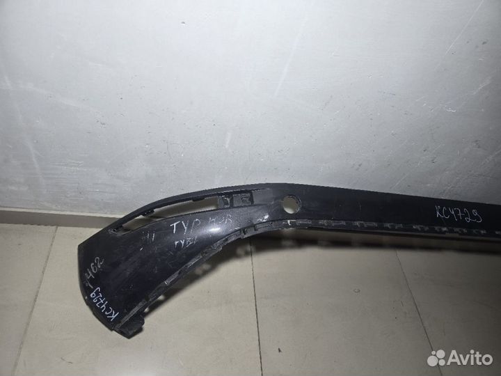 Спойлер бампера volkswagen touareg 7P Задний