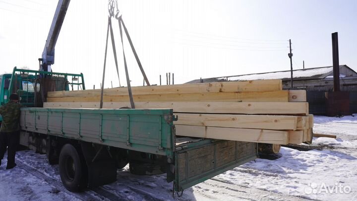 Брус лиственница, сосна