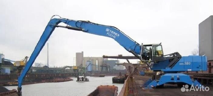 Грейферный погрузчик (перегружатель) FUCHS MHL 380, 2009