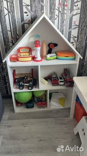 Домик кукольный/шкафчик для игрушек/книг
