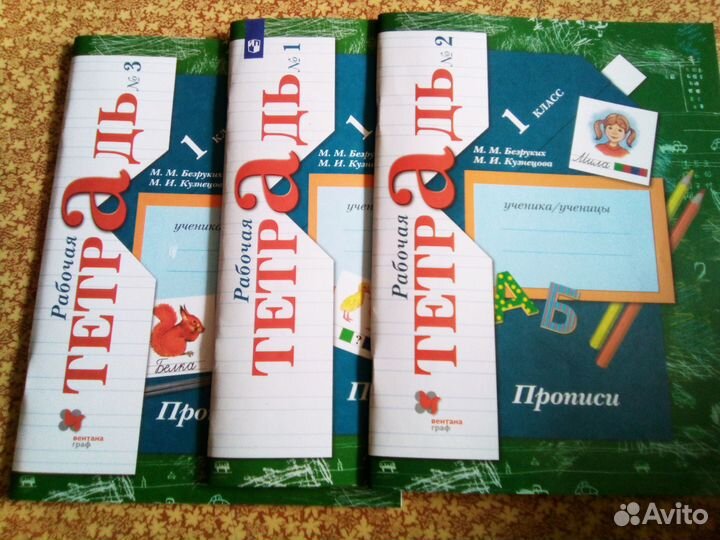 Прописи рабочая тетрадь, безруких Кузнецова