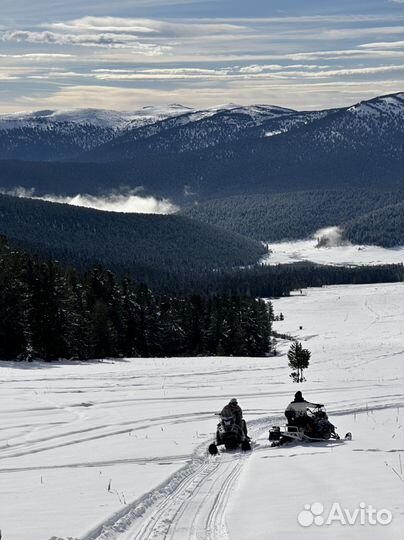 Туры на снегоходах